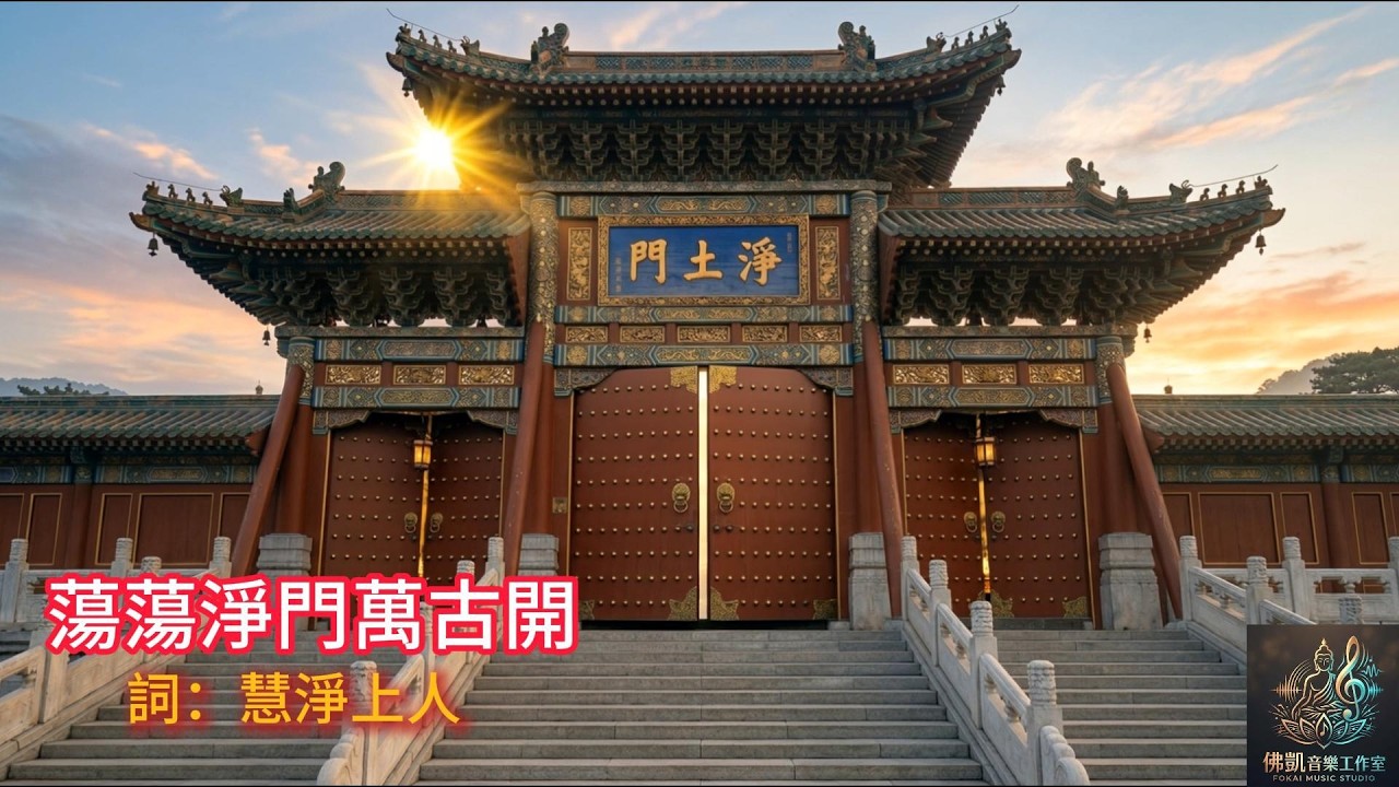 蕩蕩淨門萬古開 （慧淨上人詞｜佛凱音樂工作室原創）