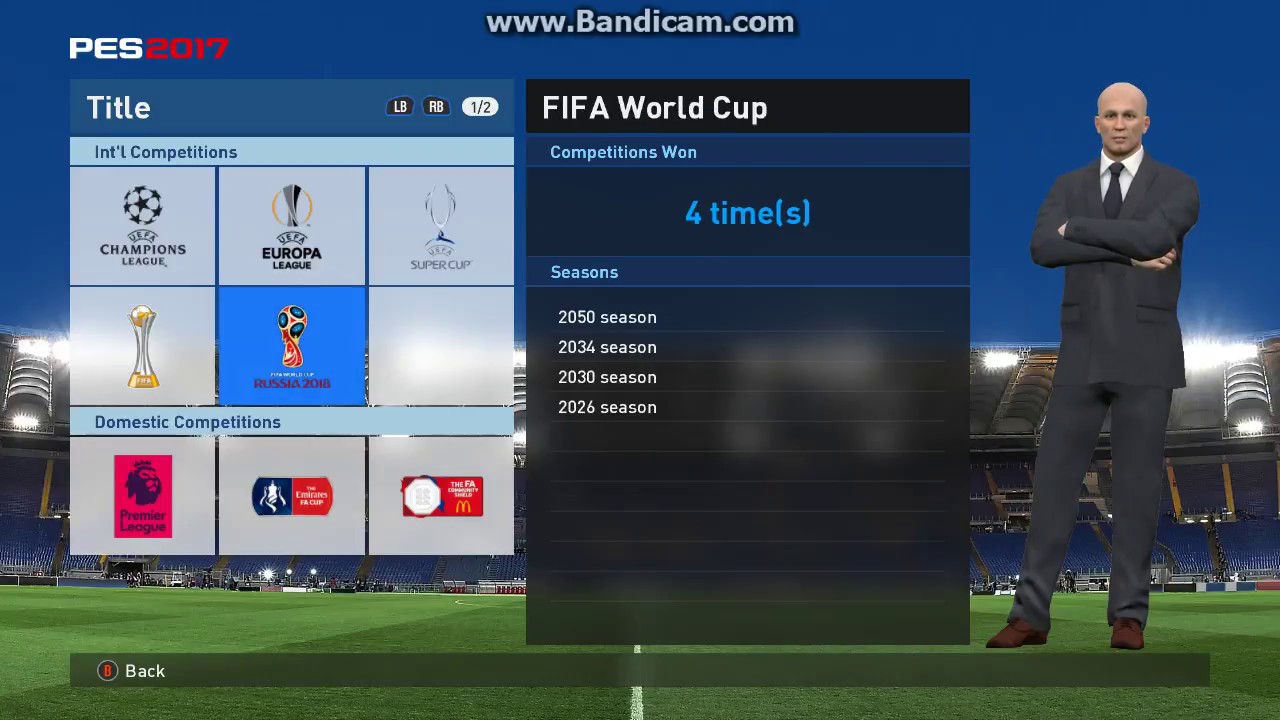 PES 2017 Master league | Season 2017 - 2050!!