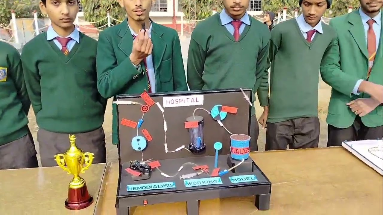 Scientific exhibition in Govt. Comprehensive HSS Samanabad Faisalabad