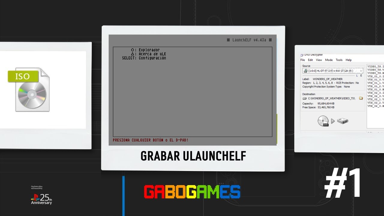 Grabar UlaunchELF CD | PlayStation 2 | UlaunchELF | #1