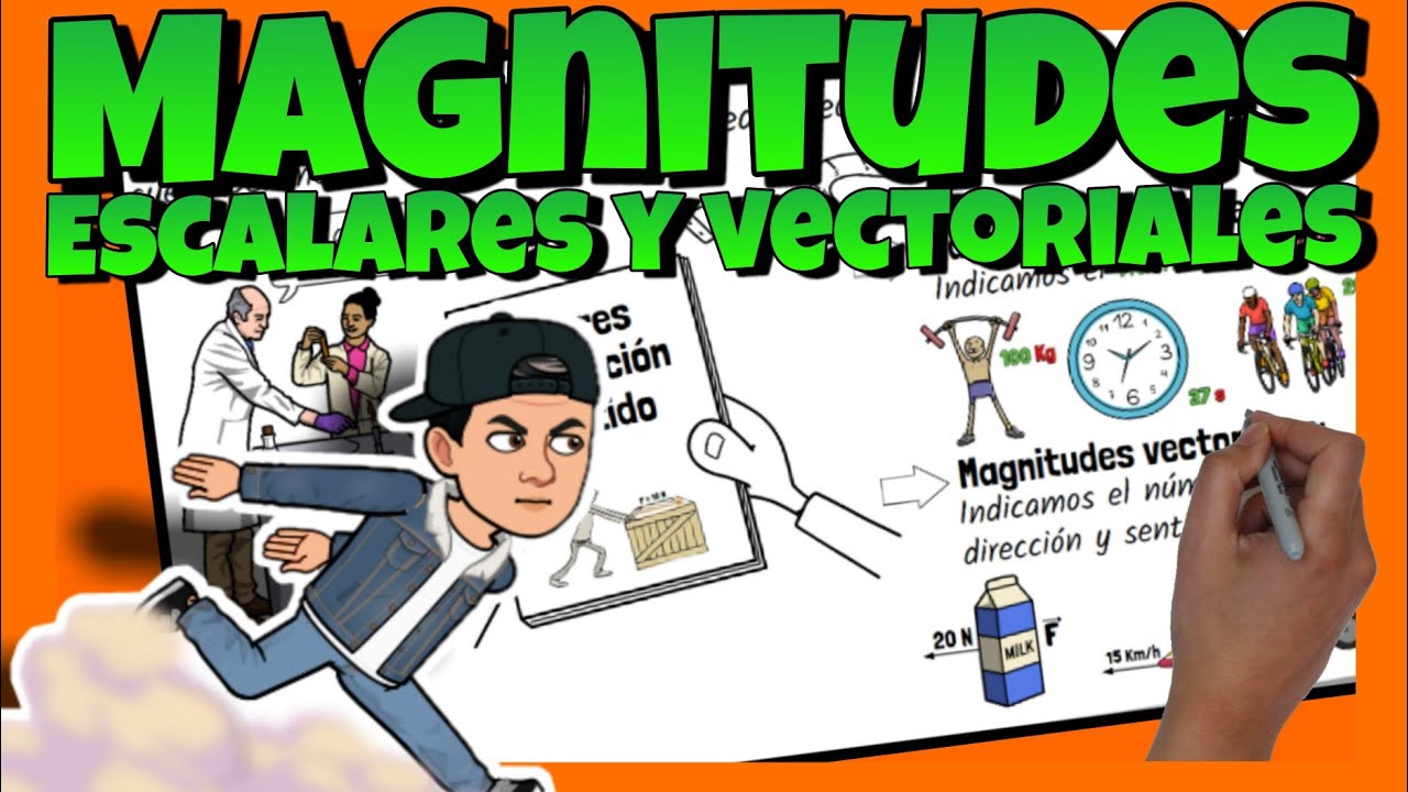 📏 Las MAGNITUDES ESCALARES y VECTORIALES