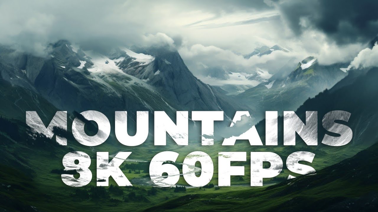 Mount 8K 60FPs | Mountain 8K | 8K 60 FPS | @CartoonHub.