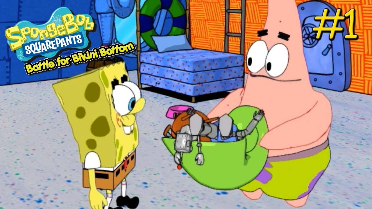 SpongeBob SquarePants: Battle for Bikini Bottom - PC Walkthrough Gameplay Win 10 Part 1