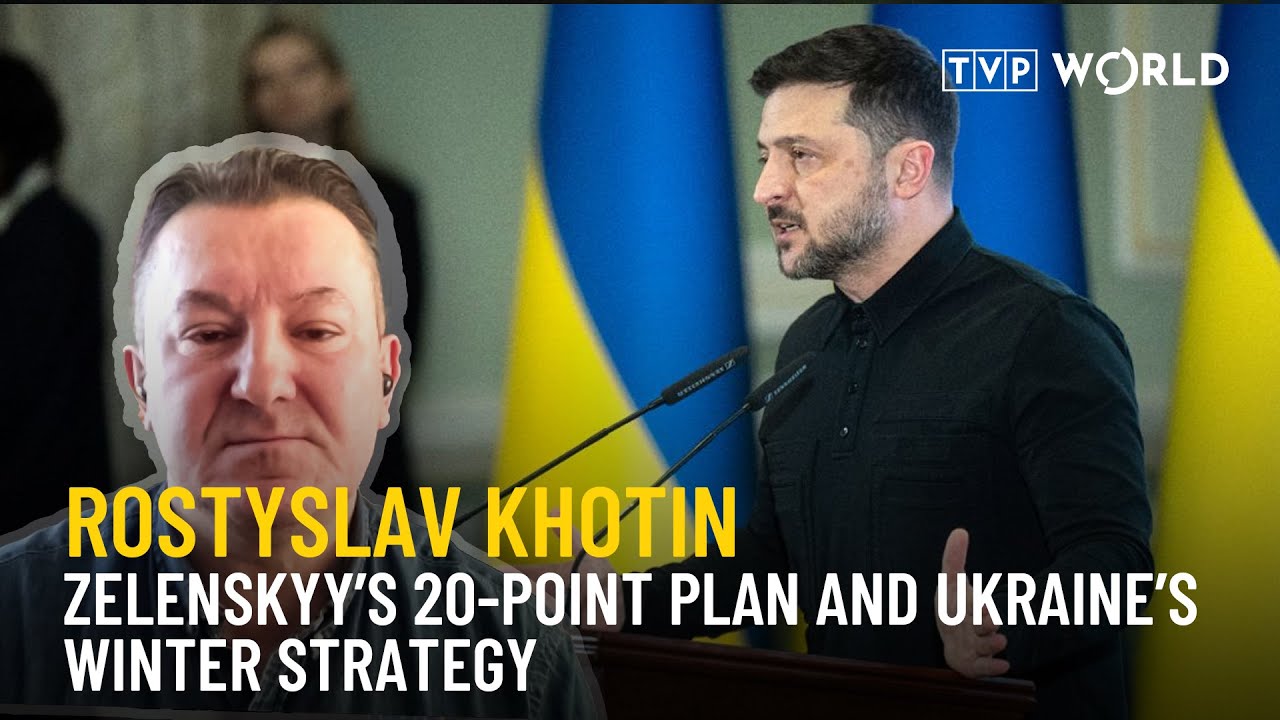 Zelenskyy reveals 20-point peace plan amid winter attacks | Rostyslav Khotin
