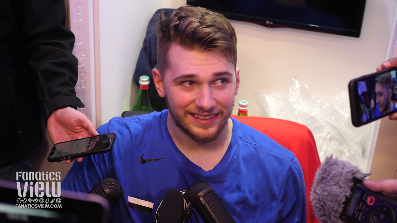 Luka Doncic speaks on Dennis Smith's Return to Mavs, Ripping His Jersey & Being Fined by the NBA