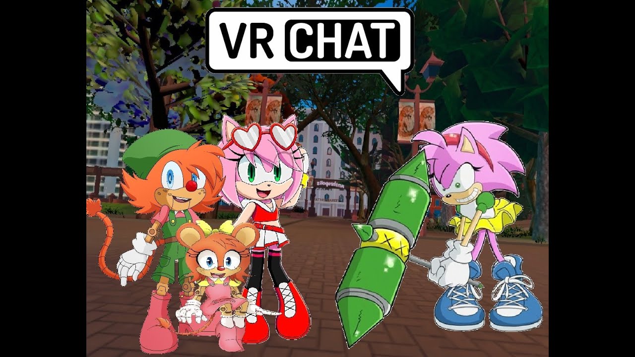 Крутая Эми против Рози-мошенницы с Беком и Неллой — VRChat