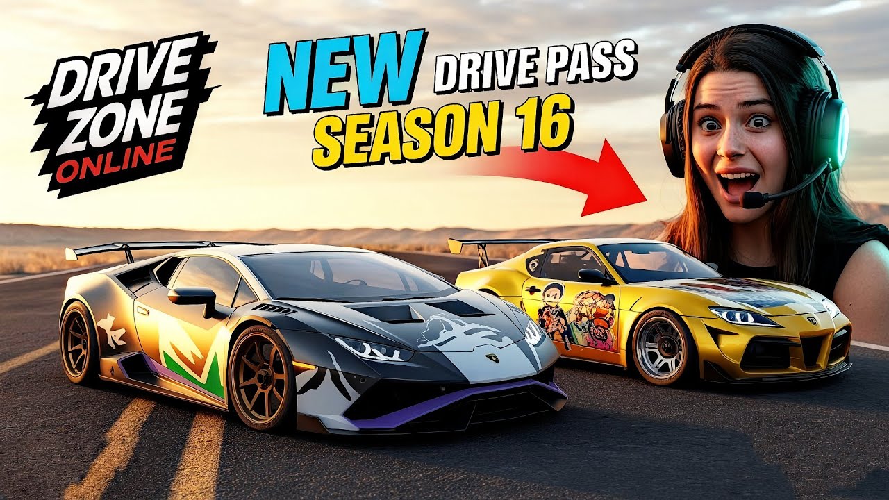 NEW Drive Pass Season 16 “The Tuners”😱🔥 | Full Rewards – Drive Zone Online