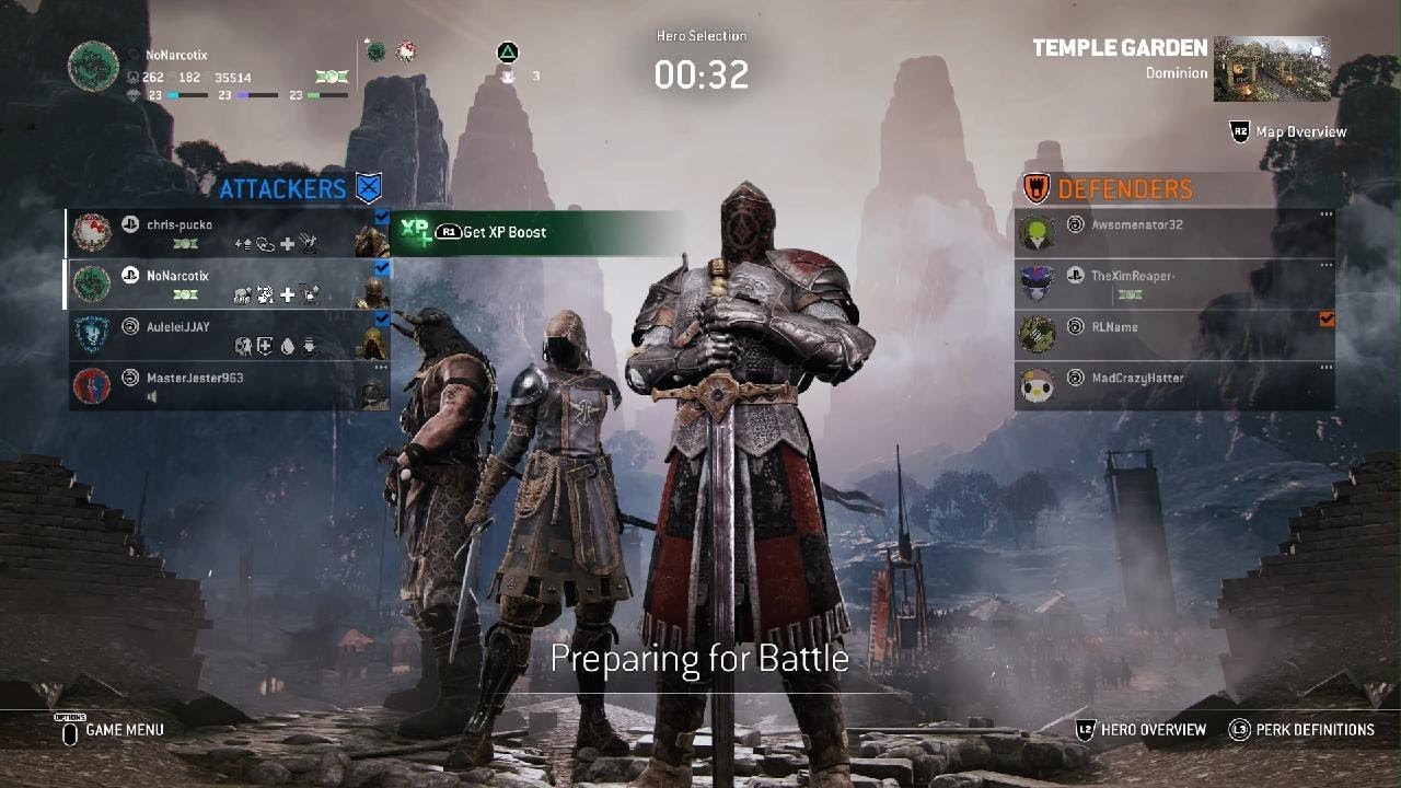 For Honor warden dominion 11-5 gameplay