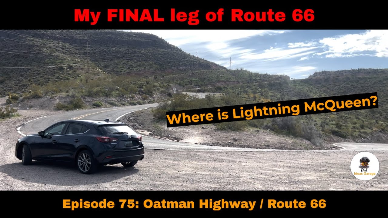 Route 66 and the Historic Oatman Highway (1926-1952) - From Needles, California to Kingman, Arizona