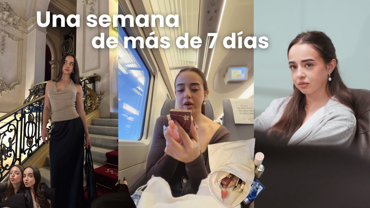 Dos viajes a Madrid, un lanzamiento y mucho trabajo - weekly
