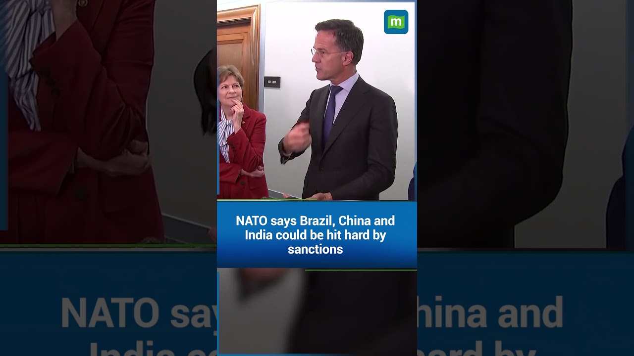 NATO says Brazil, China and India could be hit hard by sanctions