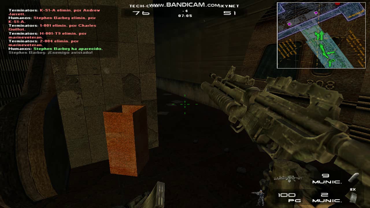 Subway - Terminator 3: The War of the Machines (2003) Multiplayer Gameplay