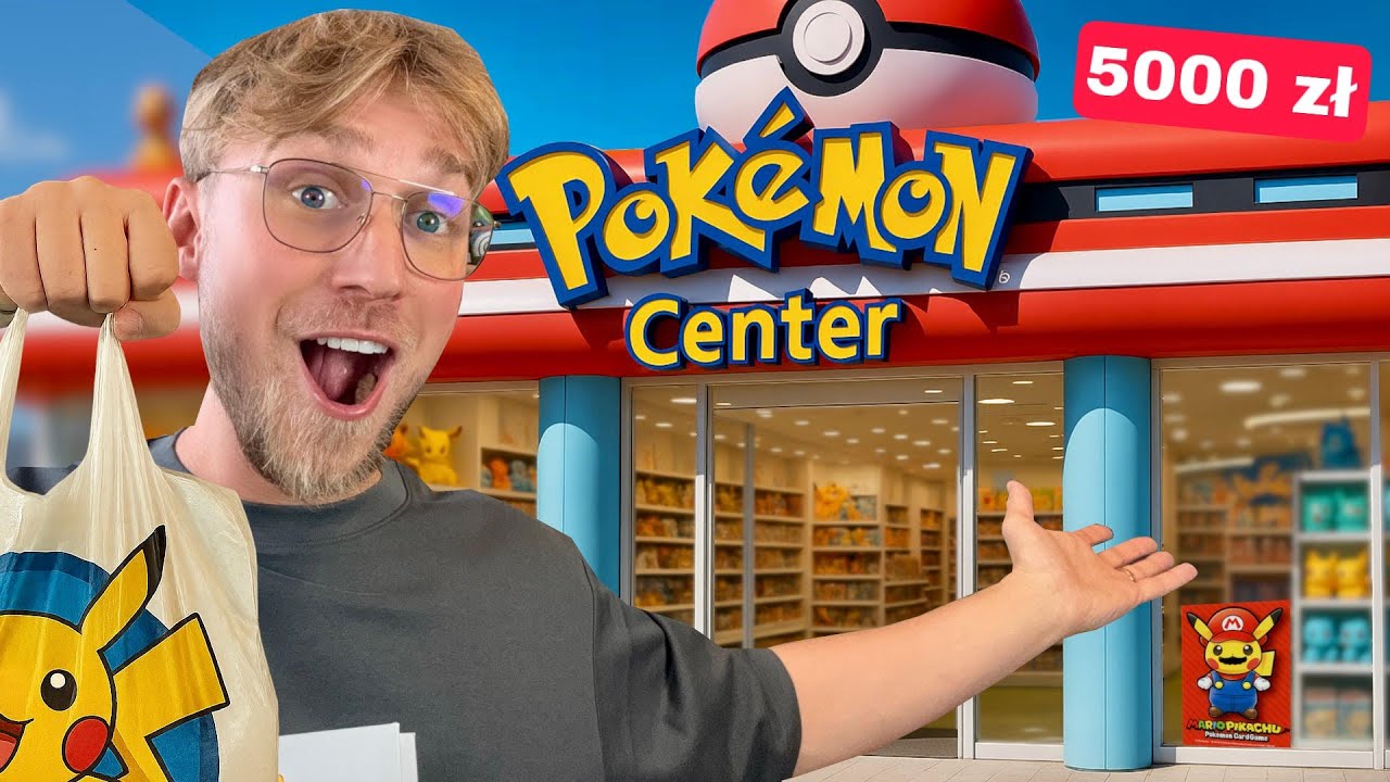 WYDAŁEM * 5000 zł * w NOWYM CENTRUM POKEMON