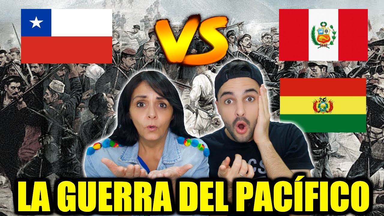ESPAÑOLES REACCIONAN A LA GUERRA DEL PACIFICO💥