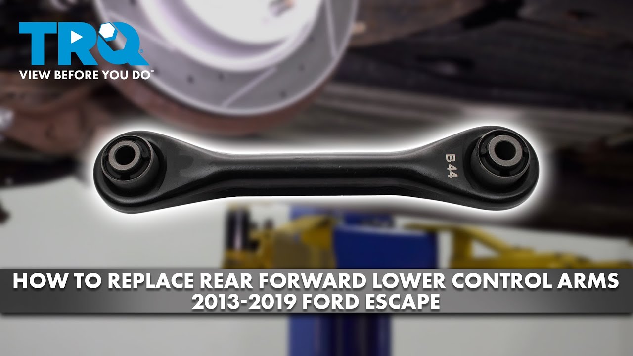 Как заменить задние нижние рычаги передней подвески Ford Escape 2013-2019