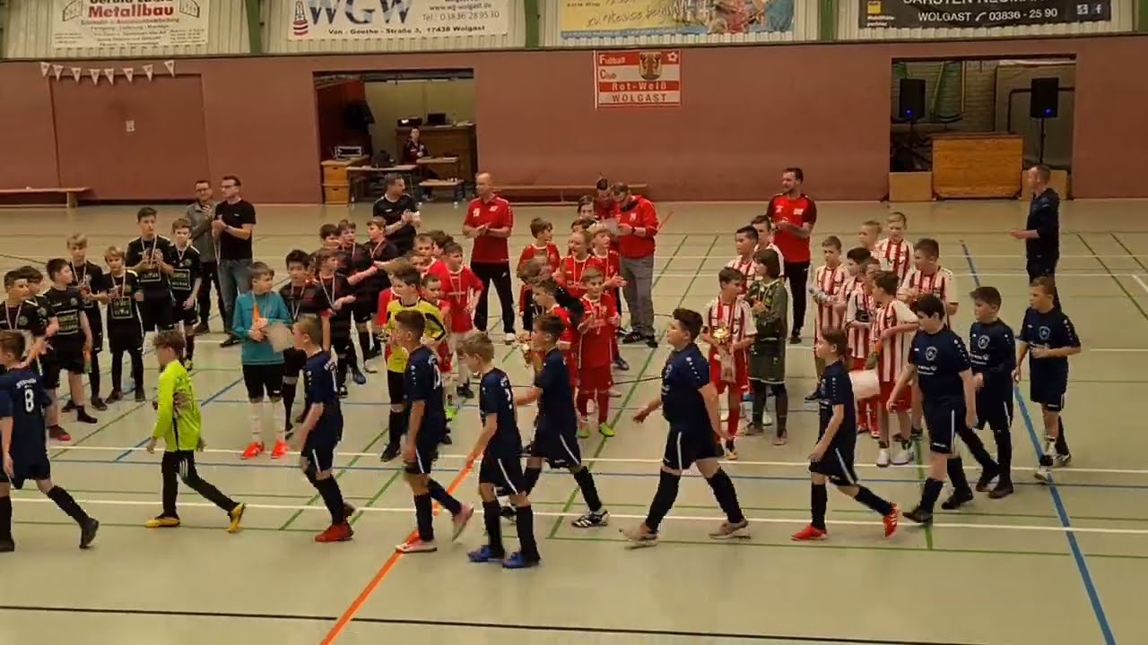 FC Rot-Weiß Wolgast | Hallenfußballturnier der D-Junioren | Gerd-Berlinski-Cup 2023