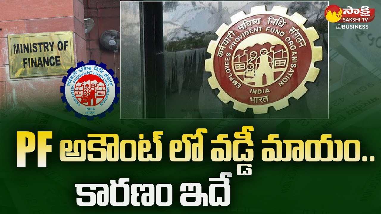 Why Interest Credited into EPF Account is Not Visible | Sakshi TV Business