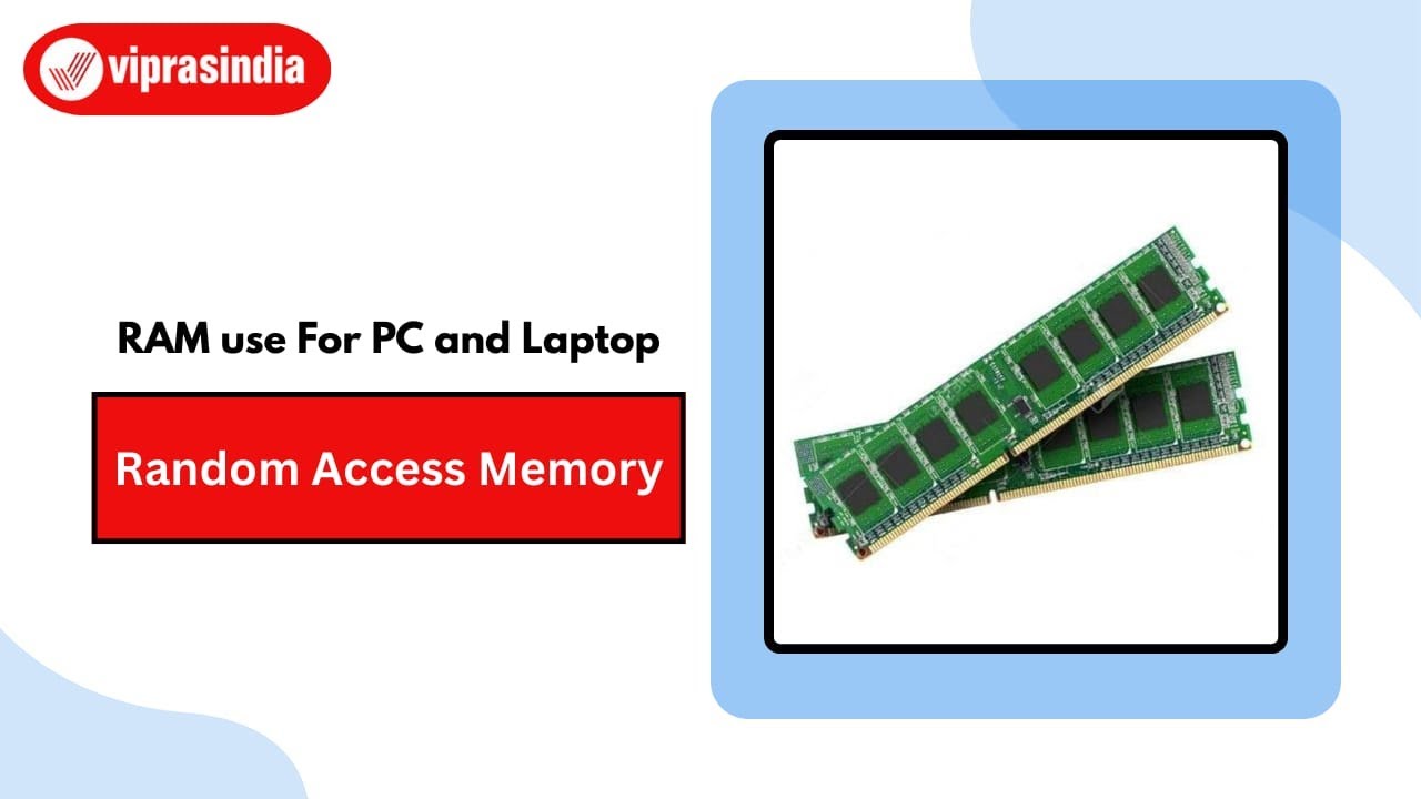 RAM stands For Random Access Memory use For PC and Laptop...viprasindia