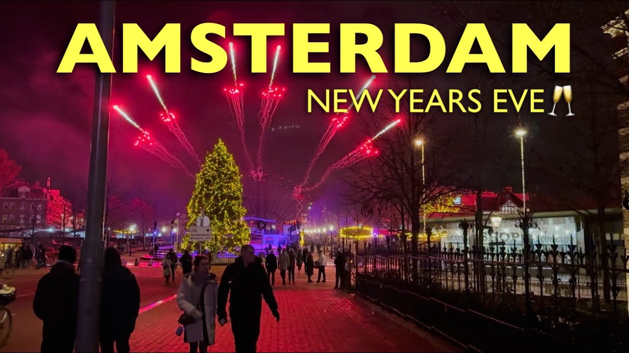 New Year Eve Celebration In Amsterdam | Amsterdam Welcomes 2026 in a WONDERFUL Way | Lots Of Vibes🇳🇱