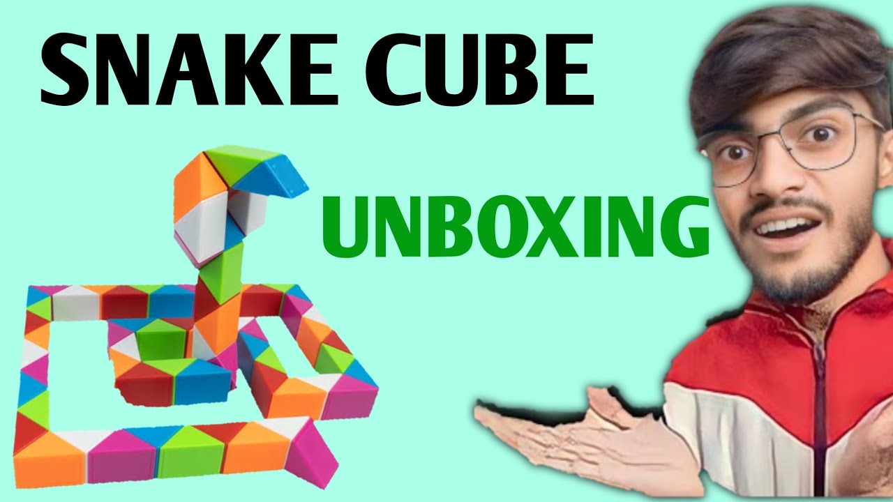72 Pieces Snake Cube "UNBOXING" |