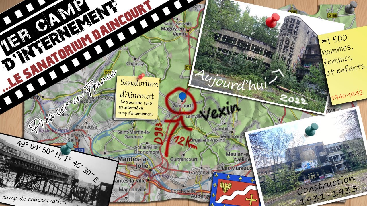 LE TOUT 1ER CAMP DE CONCENTRATION DE FRANCE ?!! VLOG SECONDE GUERRE MONDIALE, SANATORIUM D