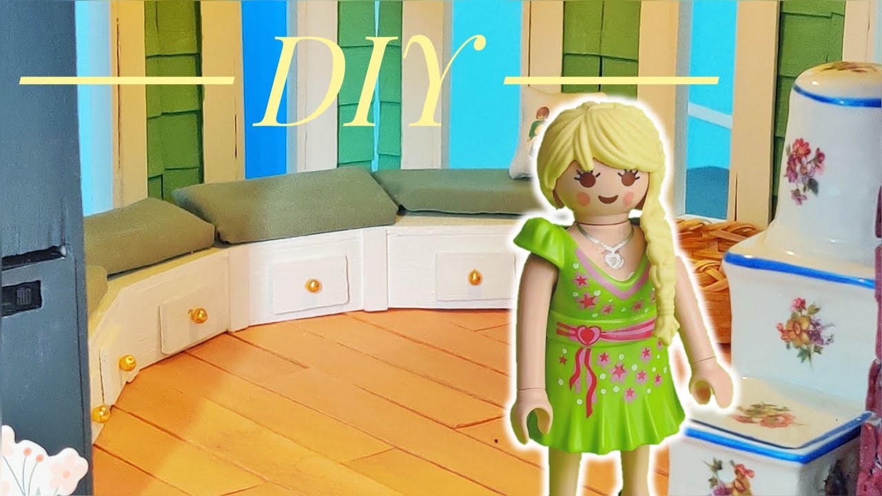 Playmobil DIY Sitzbank [Pimp my Playmobil Haus] - Film Deutsch