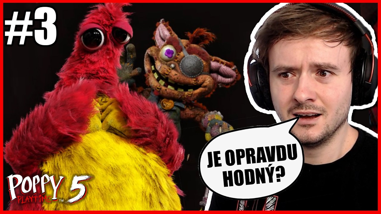 JE CHUM CHOMPKINS OPRAVDU HODNÝ?😱 - Poppy Playtime Chapter 5 #3