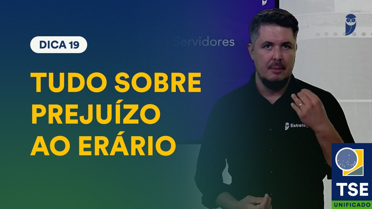 Atos que importem preju&iacute;zo ao er&aacute;rio - Dica 19 - Projeto 100 dicas TSE