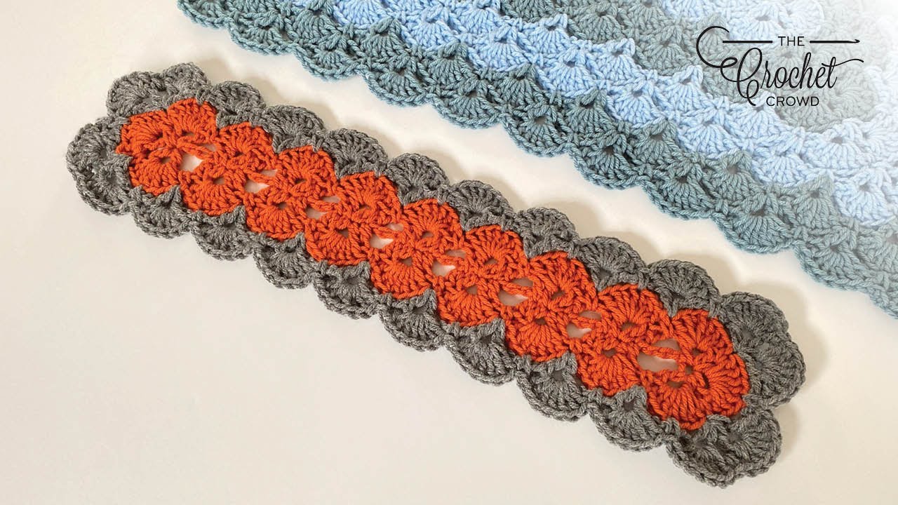 How To Crochet Twin, Crib, Queen Size Interlocking Shells Blanket