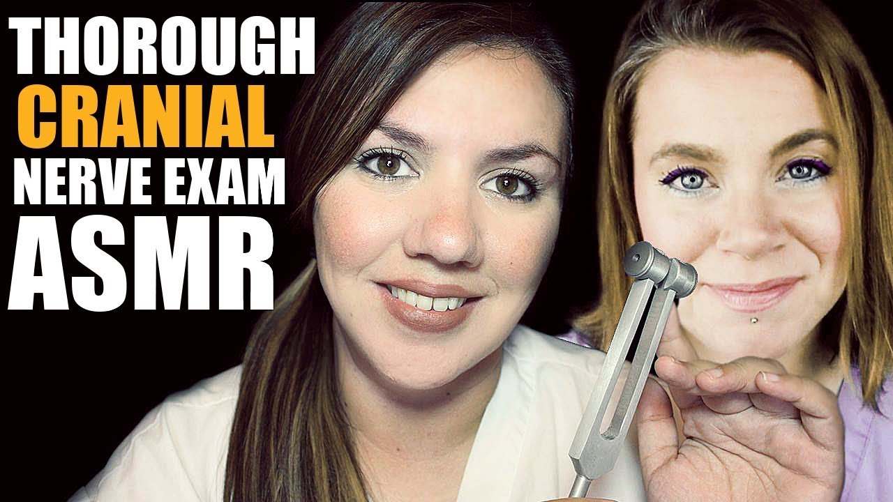 Thorough CRANIAL NERVE EXAM Feat. CrinkleLuvin ASMR