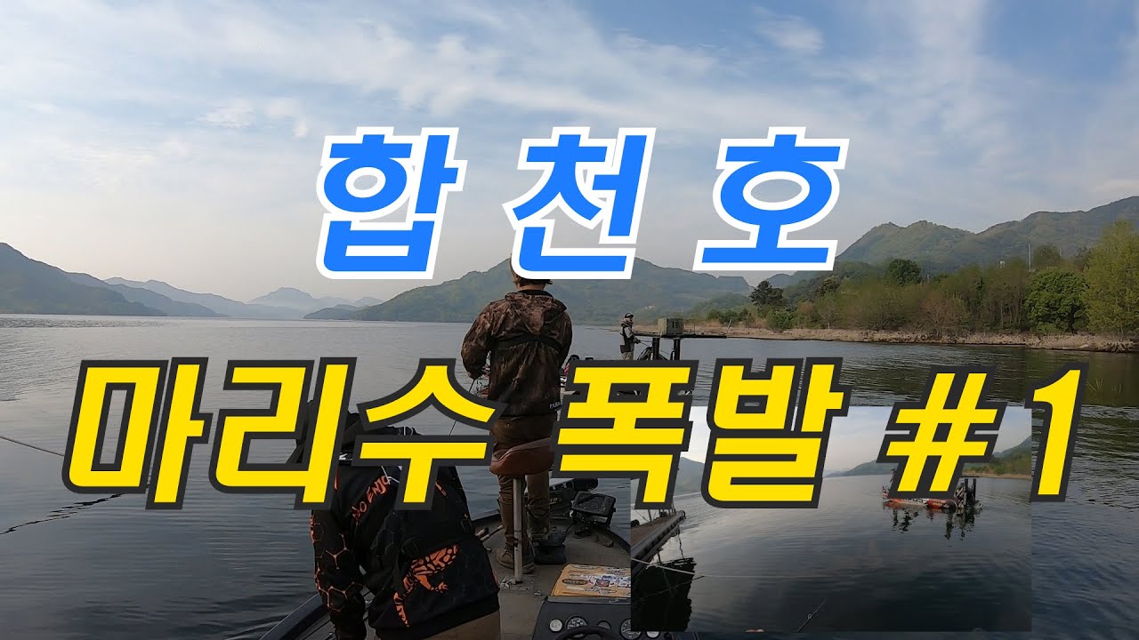 [박무석프로] 합천호 마릿수 폭발 #1
