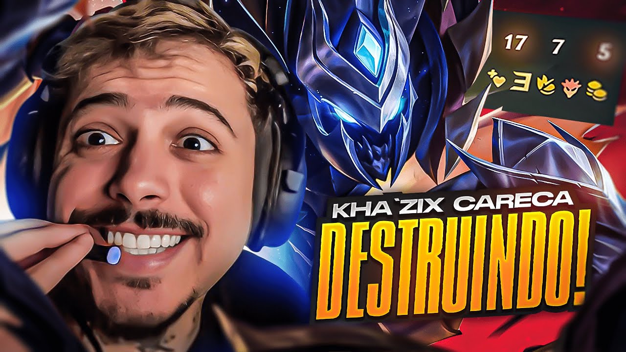 APENAS UM KHA ZIX CARECA DESTRUINDO O JOGO