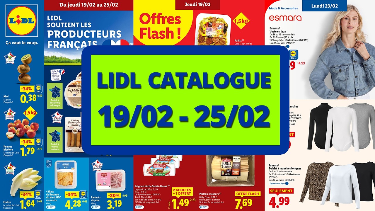LIDL Catalogue - 19/02/2026 au 26/02/2026 ✨ LIDL France Arrivage de la Semaine & Promos