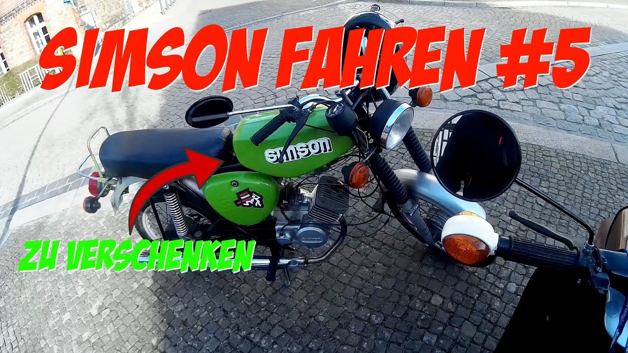 Simson fahren #5 || Simson zu verschenken 😱😜