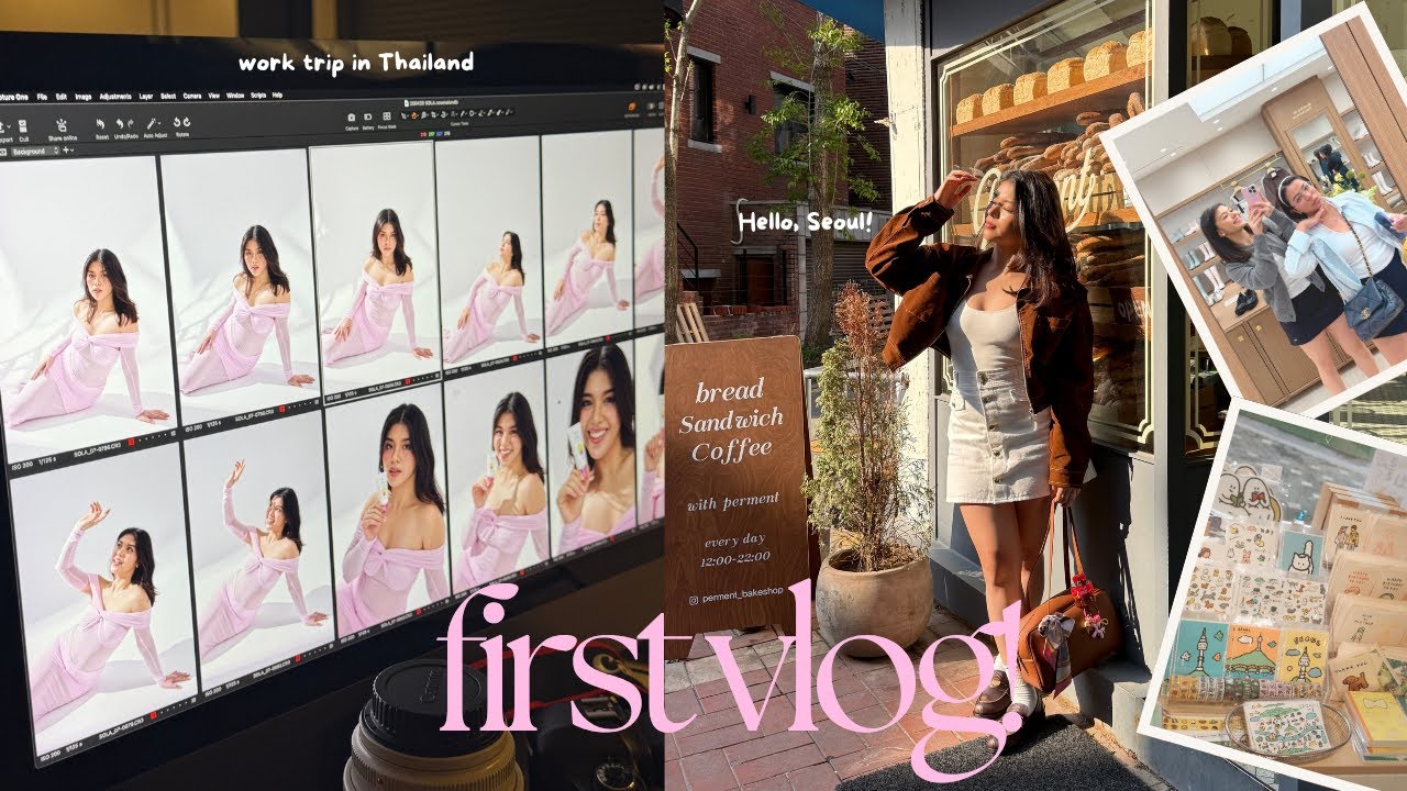 First vlog (FINALLY!) Bangkok & Seoul Work Trip | CK De Leon
