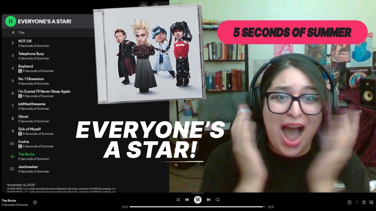 EVERYONE'S A STAR! RUINED MY LIFE (5sos album reaction)