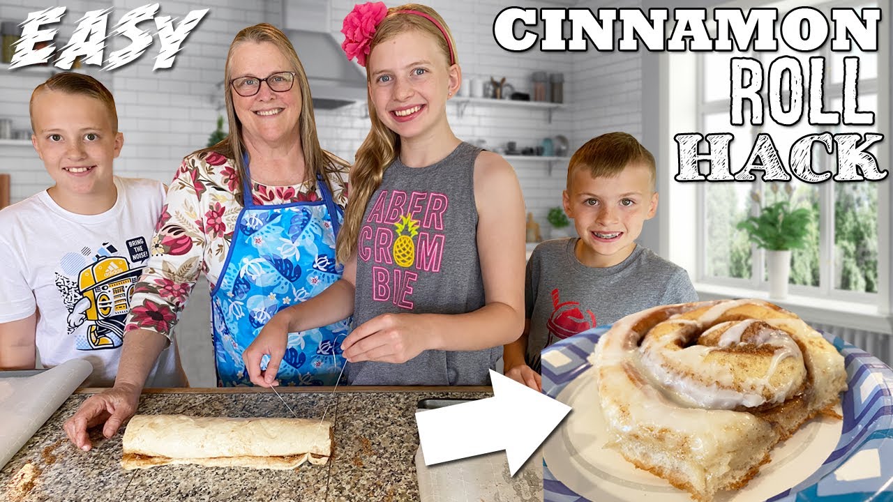 Best Homemade Cinnamon Rolls Hack || Family Fun Pack Cooking