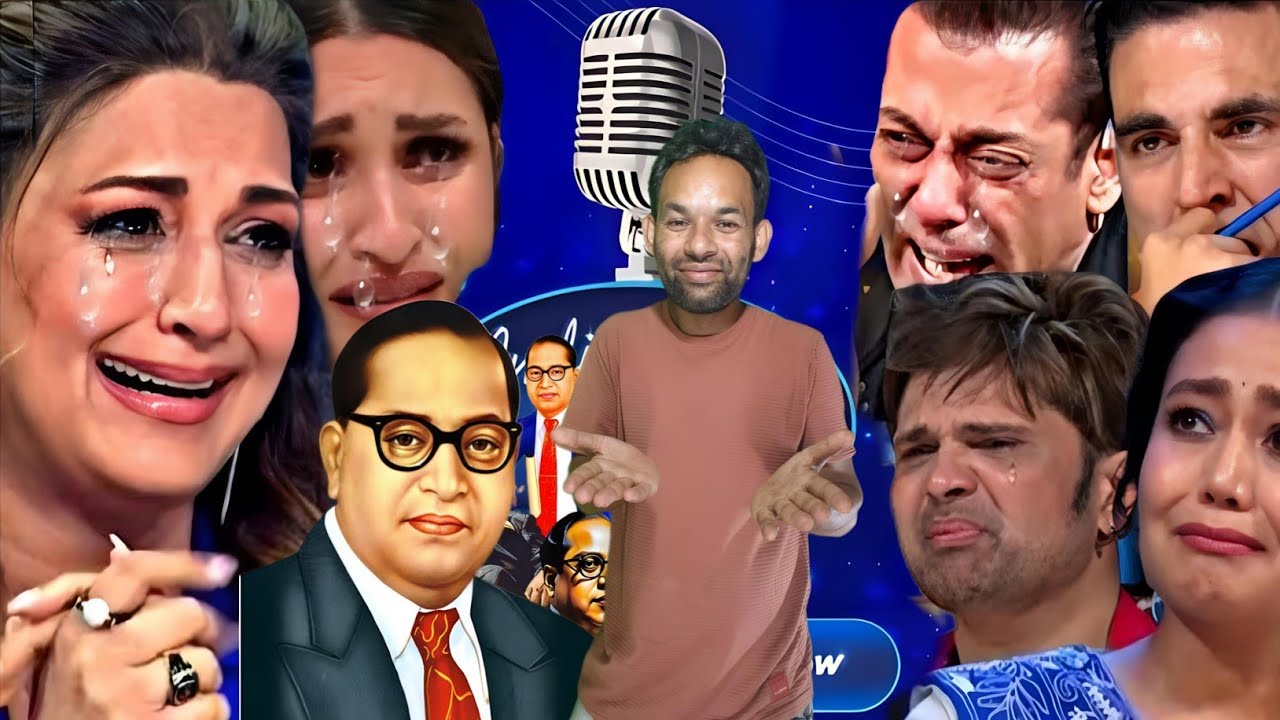 बाबा साहेब अम्बेडकर का gana सुनकर #indian_idols में पूरे #bollywood वाले रोने लगे #sad_hearttouching