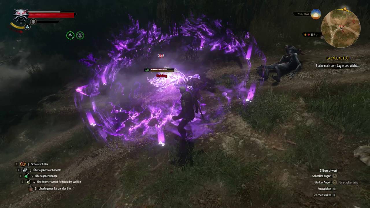 Yrden + Aard is pretty neat