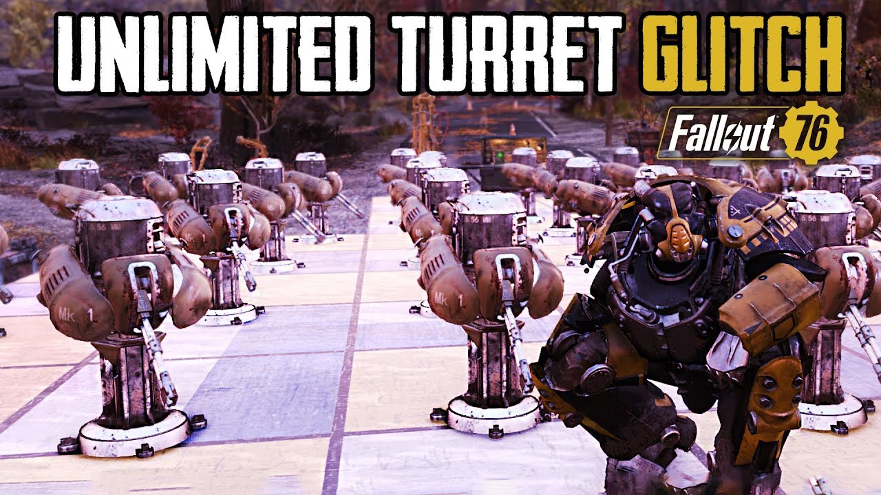 Fallout 76 - NEW UNLIMITED TURRETS IN BASE GLITCH | Unlimited Camp Budget (In Depth Tutorial)