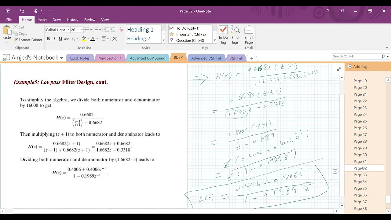 BME 390 | Infinite Impulse Response | 3