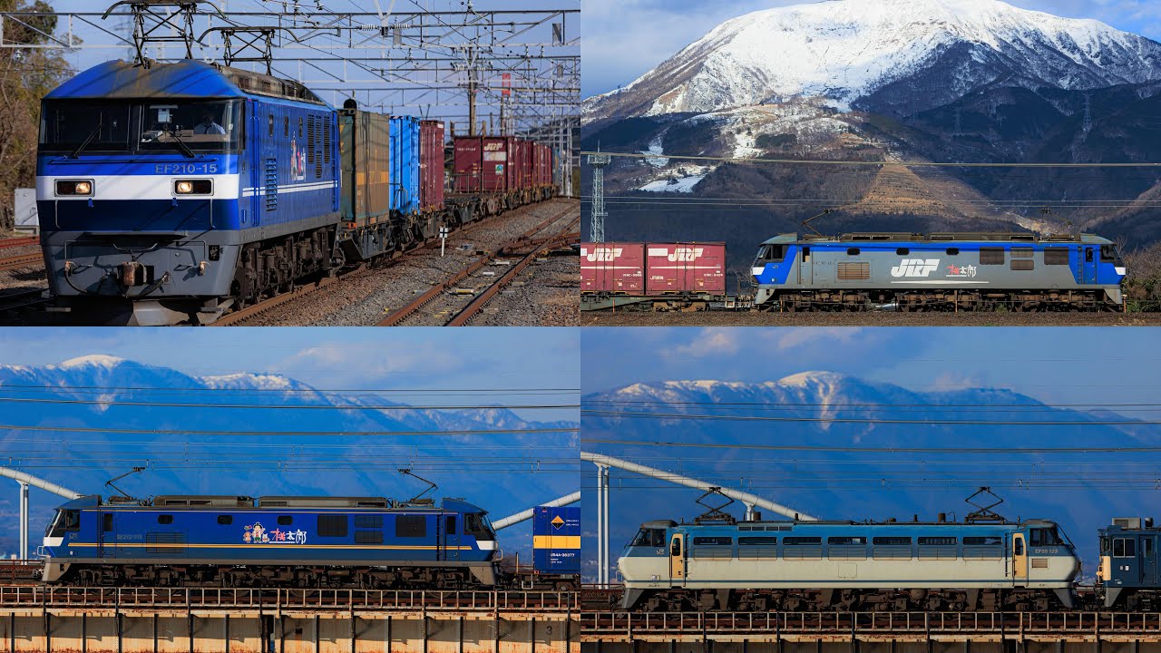 [貨物列車撮影記録] EF64ムドの8865レ追っかけや、北陸経由の荷物が迂回で載る激レア5087レなど！
