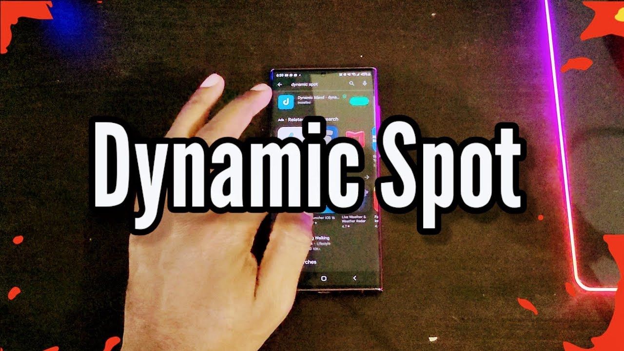 Dynamic Spot! (Dynamic Island лучше на Android) ДАА ...