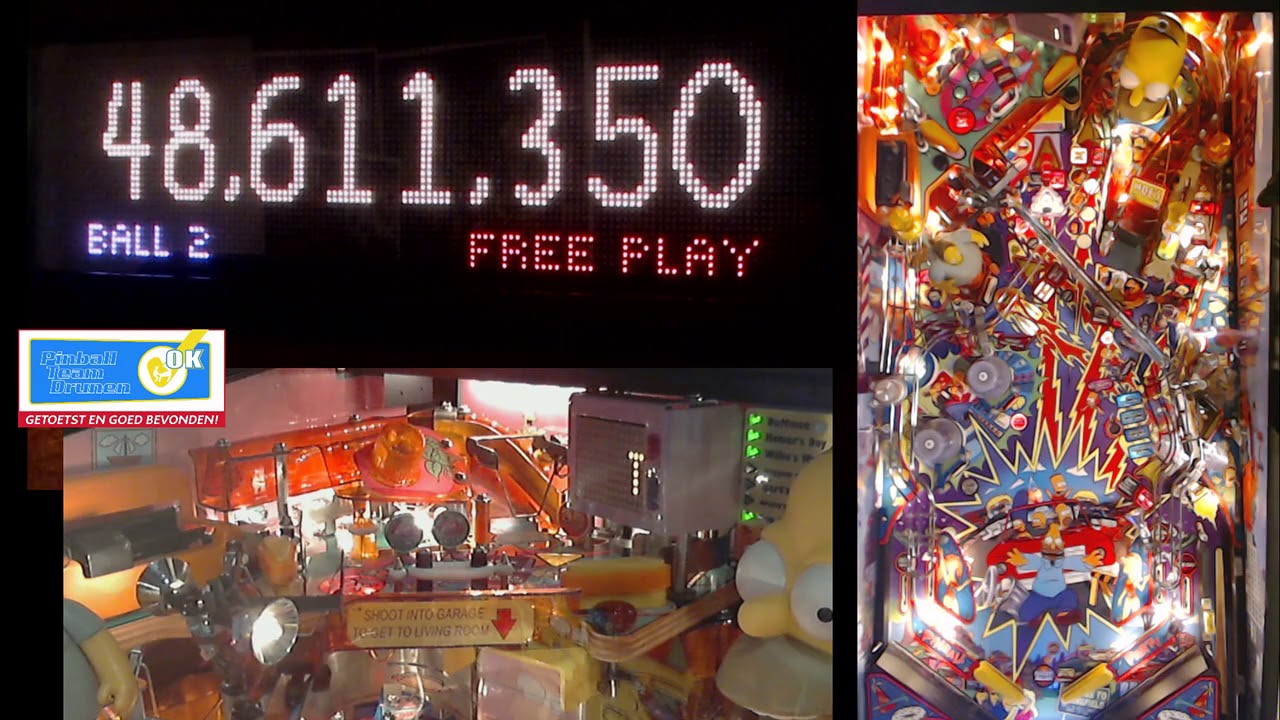 Gameplay Simpsons Pinball Party