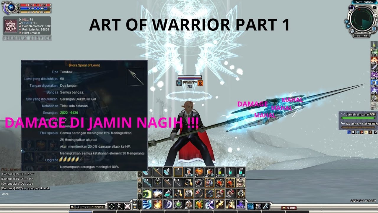 THE ART OF ARMSMAN BELLATO GAMEPLAY #PART1 RF CLASSIC OMEGA