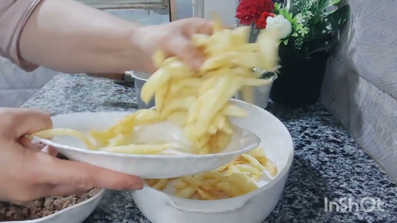 قراتان بطاطا مفرمجة معسلة بدون بيشمال وحد البنة توجد بلخوف جاربوها ودعولي 😋😋😋🇩🇿🇩🇿