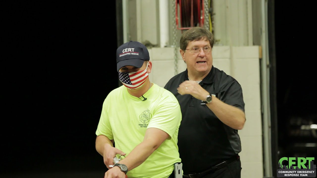 MS Community Emergency Response Team (CERT) - Fire Extinguisher and Fire Suppression Training
