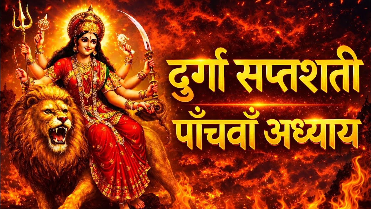 दुर्गा स्तुति का पांचवां अध्याय | Durga Stuti Panchva adhyay 