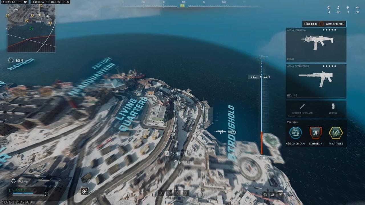 Provando el nuevo subfusil