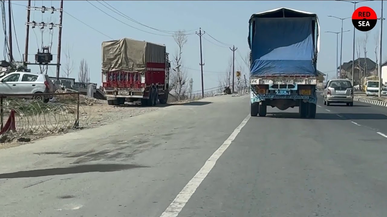 NH44 Kashmir Anantnag Srinagar drive 🚗 | Jammu to Srinagar Highway Status Today